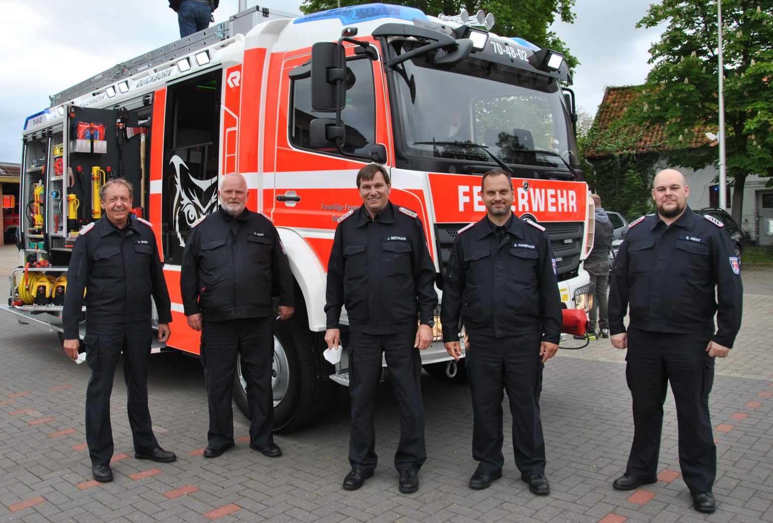 Lang ersehnt: Neues Fahrzeug für die Quickborner Feuerwehr ist da
